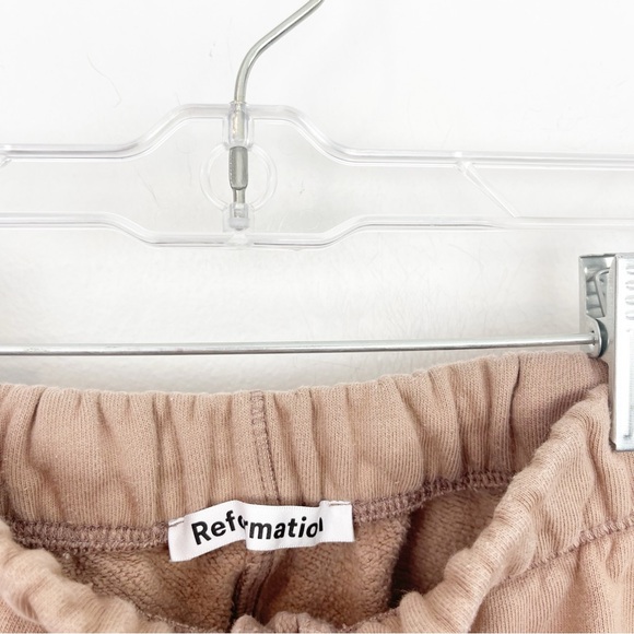 Reformation Womens Tan Jogger Sweatpants Size XS - Picture 4 of 7